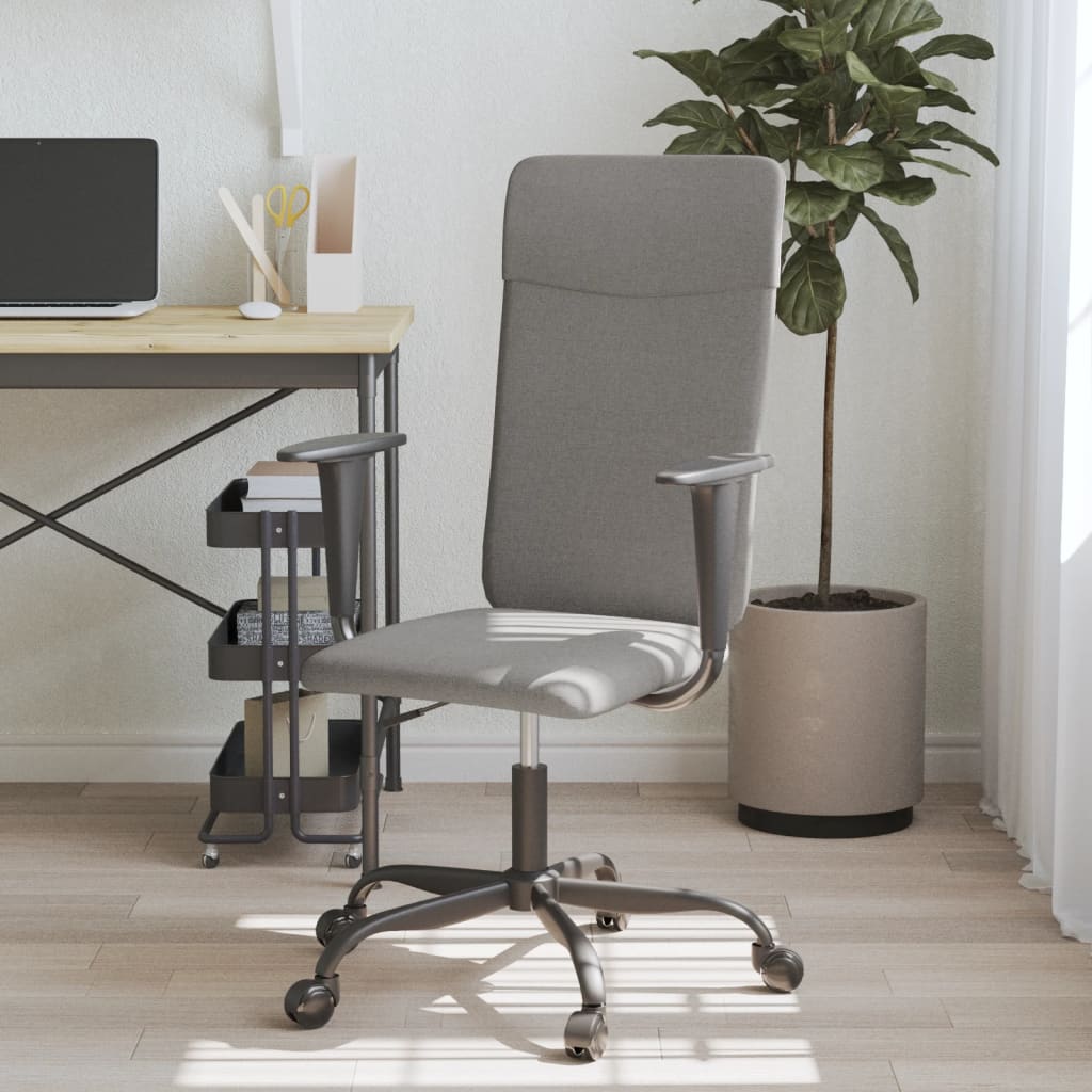 Office Chair Dark Grey Fabric - Unbeatable Bargains
