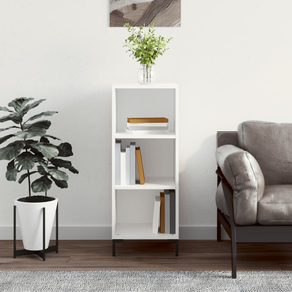 Sideboard White 34.5x32.5x90 cm Engineered Wood - Sid & Sam
