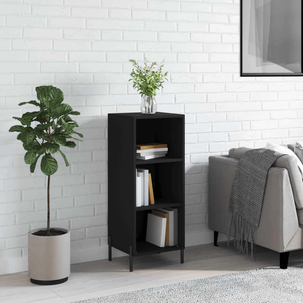 Sideboard Black 34.5x32.5x90 cm Engineered Wood - Sid & Sam