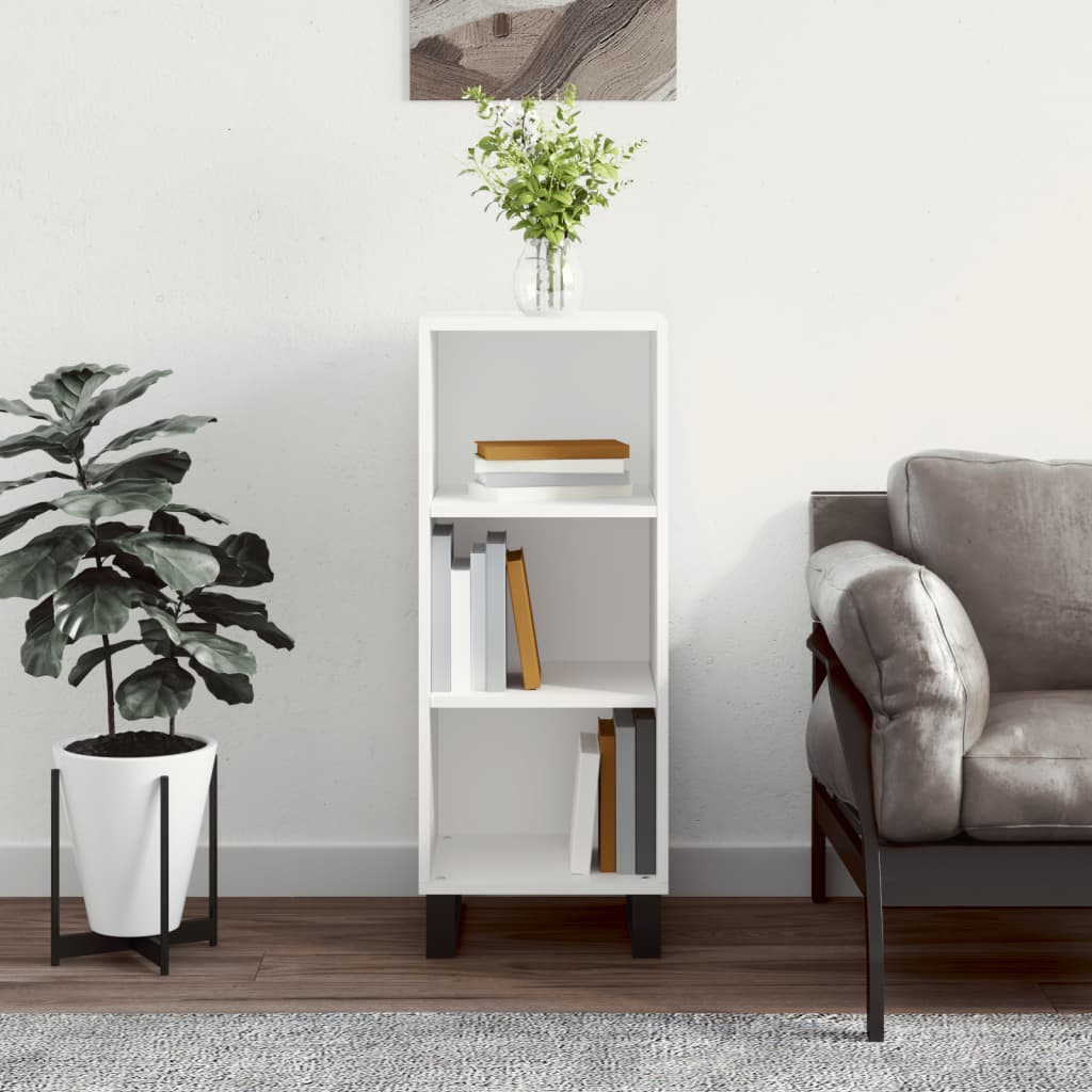 Sideboard White 34.5x32.5x90 cm Engineered Wood - Millennium Furniture