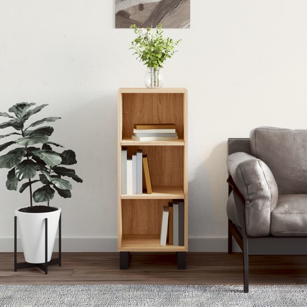 Sideboard Sonoma Oak 34.5x32.5x90 cm Engineered Wood - Tyrell & Tyrell