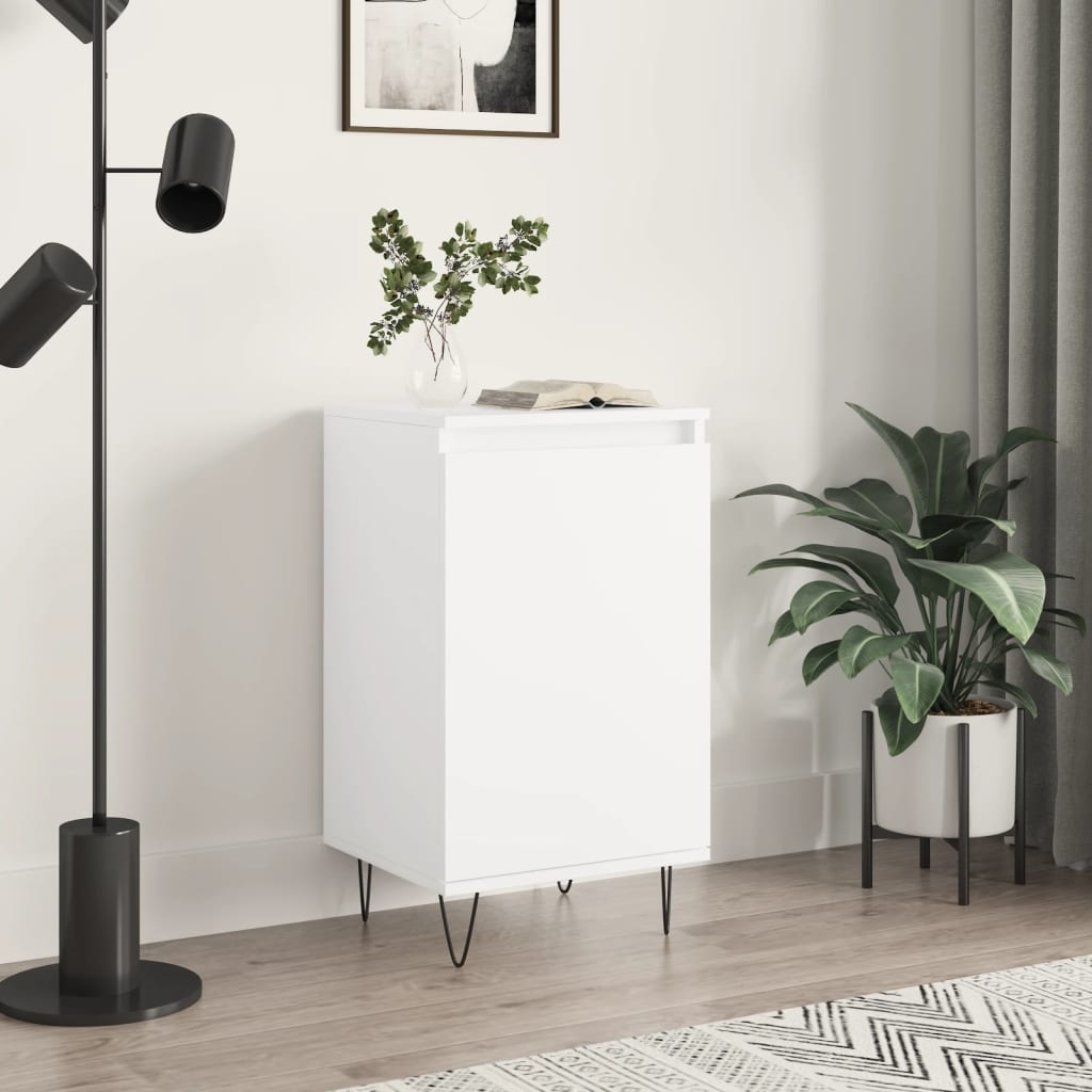 Sideboard White 40x35x70 cm Engineered Wood - All Things Good