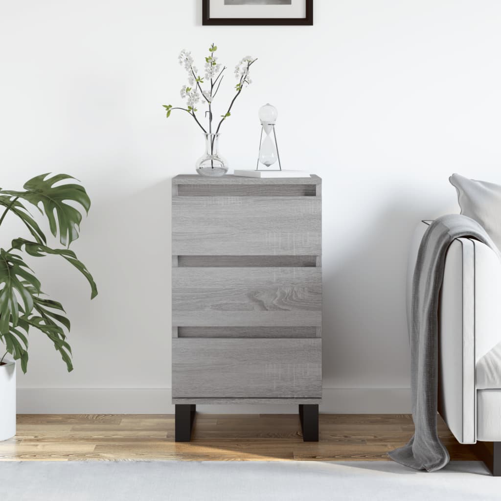 Sideboard Grey Sonoma 40x35x70 cm Engineered Wood - Tyrell & Tyrell