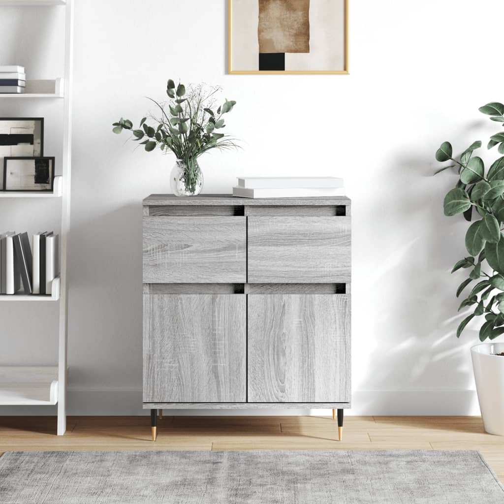 Sideboard Grey Sonoma 60x35x70 cm Engineered Wood - R and M Furniture