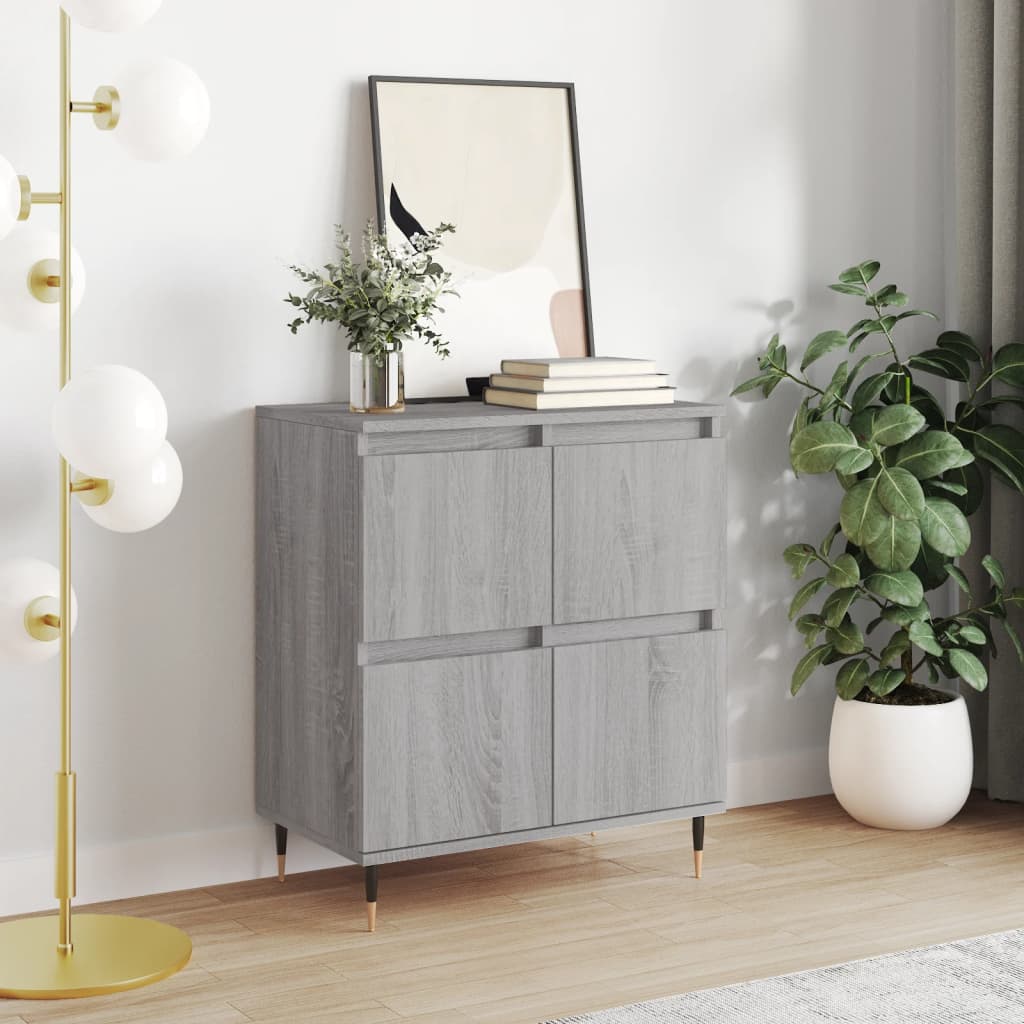 Sideboard Grey Sonoma 60x35x70 cm Engineered Wood - Direct Imports