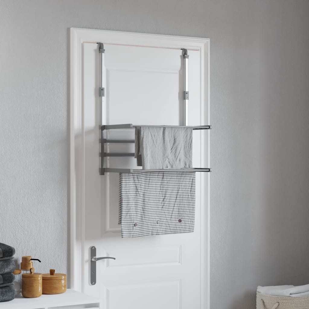 Drying Rack for Balcony 54x25x42 cm Aluminium - Casper Homes