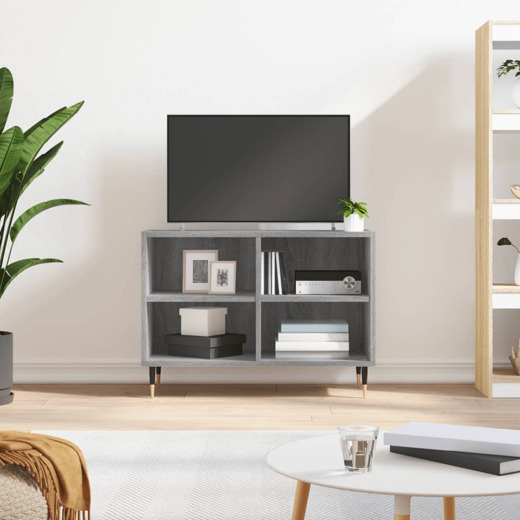 TV Cabinet Grey Sonoma 69.5x30x50 cm Engineered Wood - Unbeatable Bargains