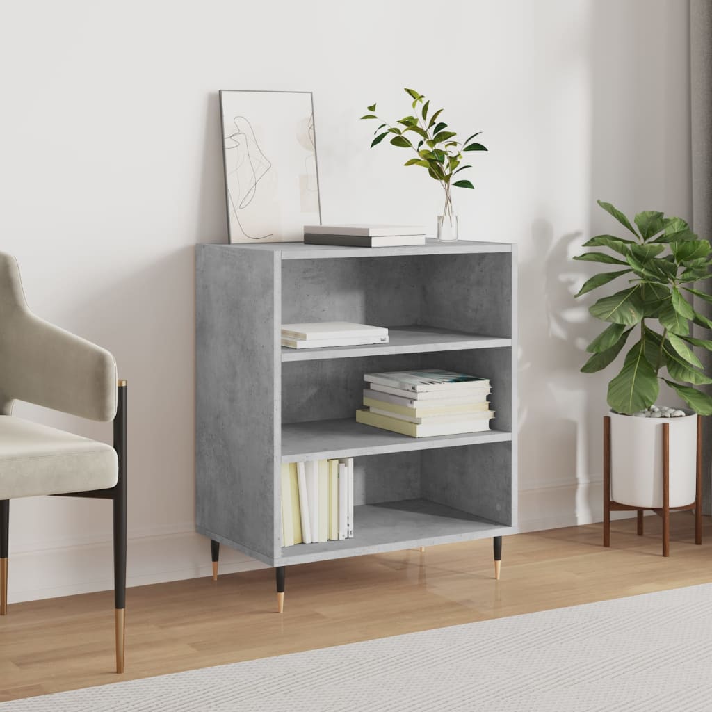 Sideboard Concrete Grey 57x35x70 cm Engineered Wood - Direct Imports