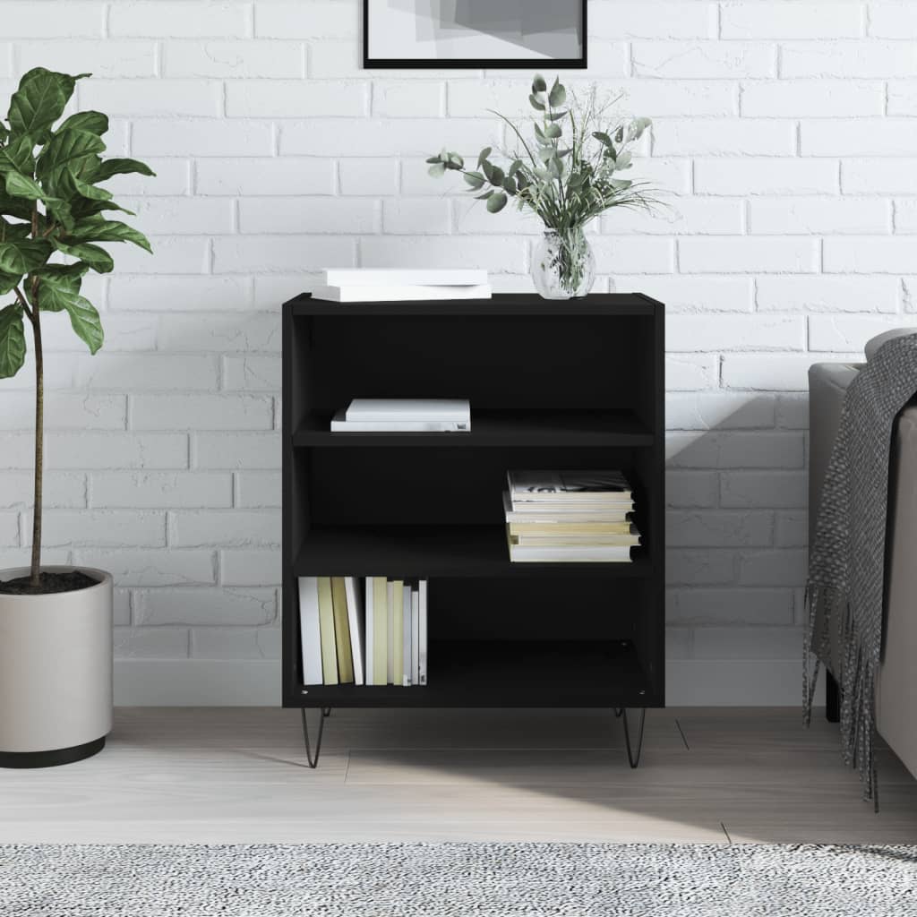 Sideboard Black 57x35x70 cm Engineered Wood - Tyrell & Tyrell