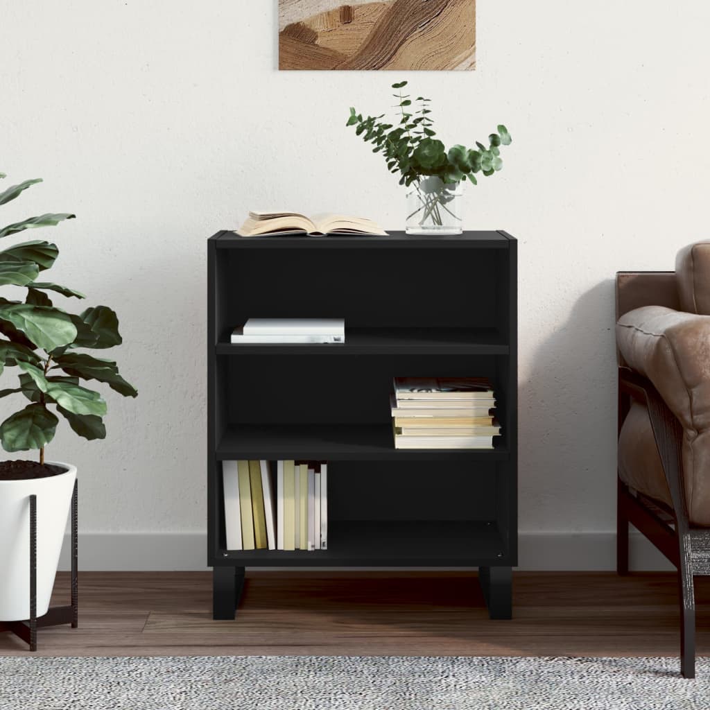 Sideboard Black 57x35x70 cm Engineered Wood - Sid & Sam
