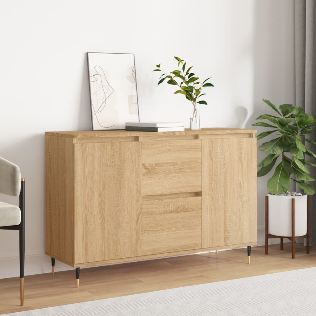 Sideboard Sonoma Oak 104x35x70 cm Engineered Wood - Tyrell & Tyrell