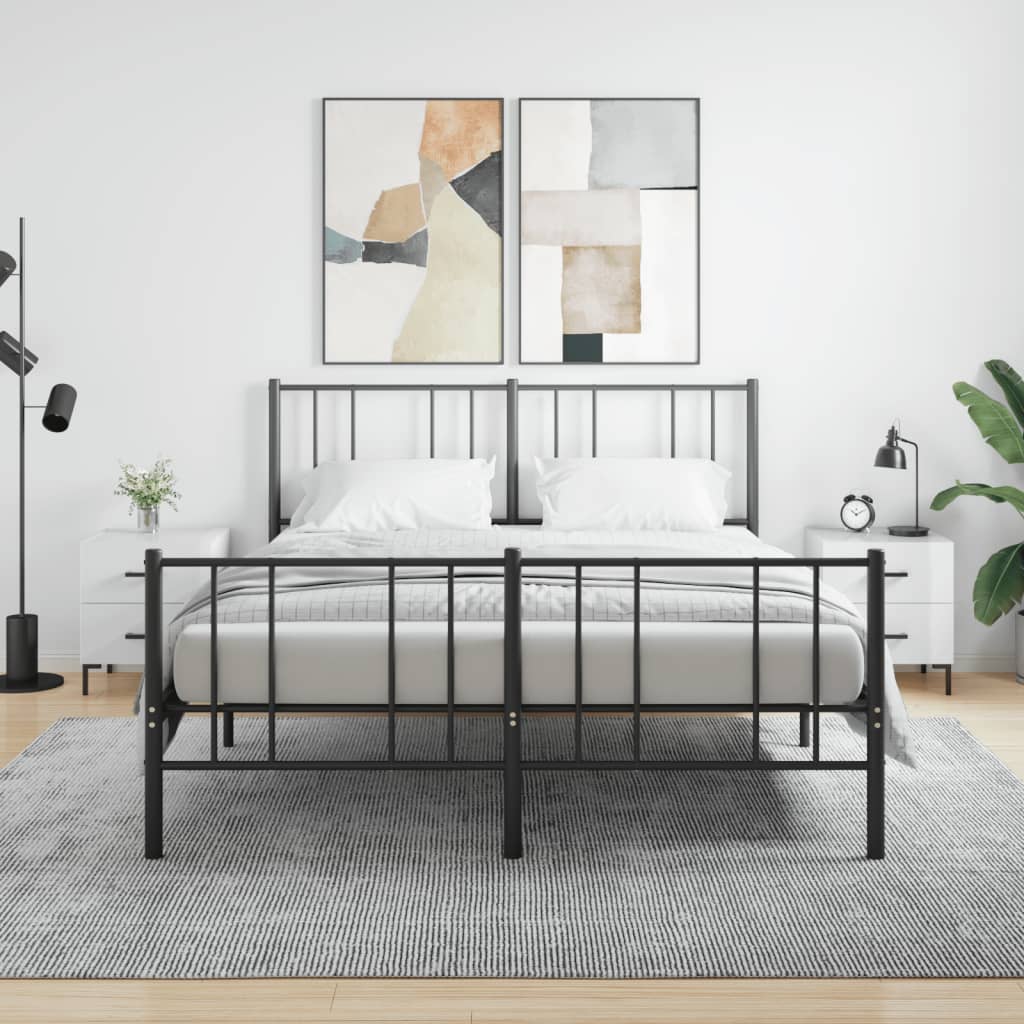 Bedside Table - ROGERS Sam 2 Piece Nightstand High Gloss White 40cm - Tyrell & Tyrell