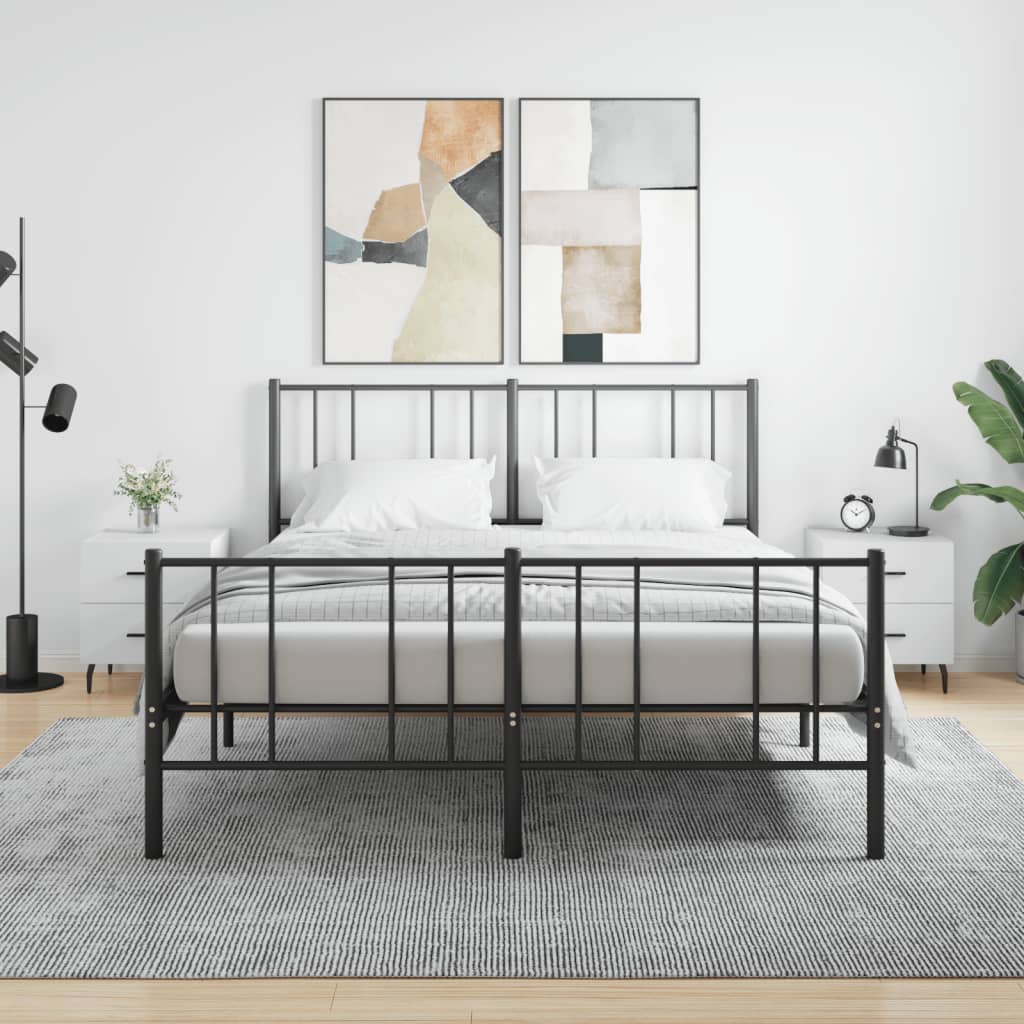 Bedside Table - ROGERS Dex 2 Piece Nightstand White 40cm - R and M Furniture