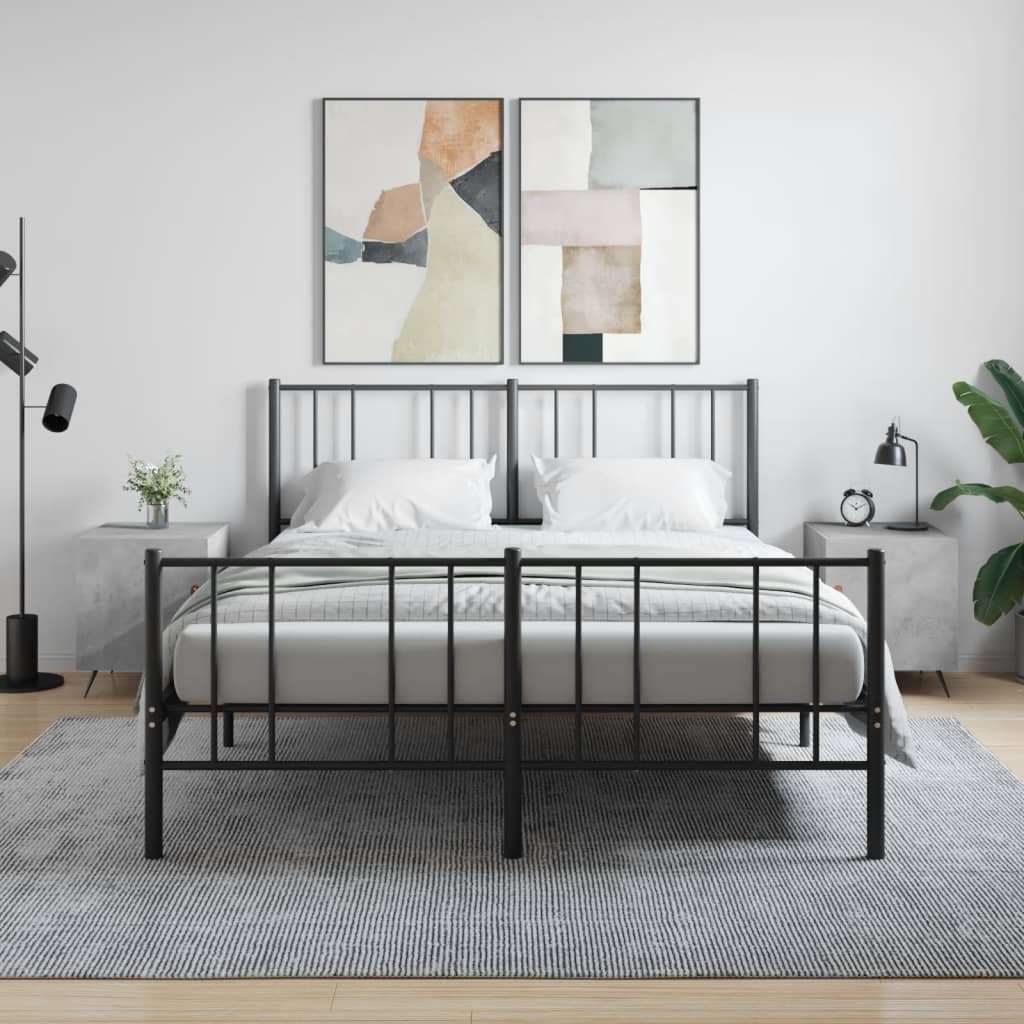 Bedside Table - MANNING Serifos 2 Piece Nightstand Concrete Grey 40cm - Millennium Furniture
