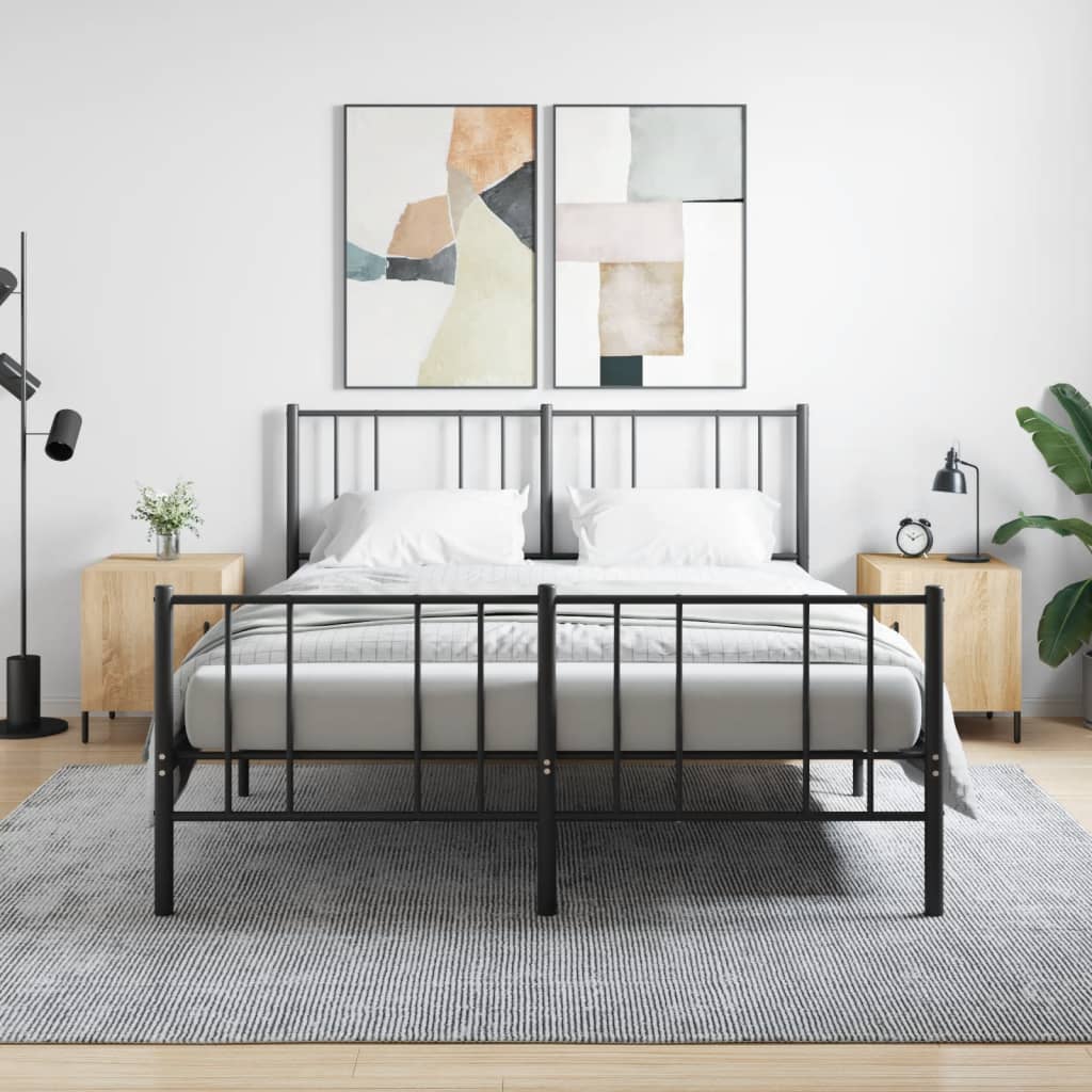 Bedside Table - MANNING Rae 2 Piece Nightstand Sonoma Oak 40cm - Merkel Designers