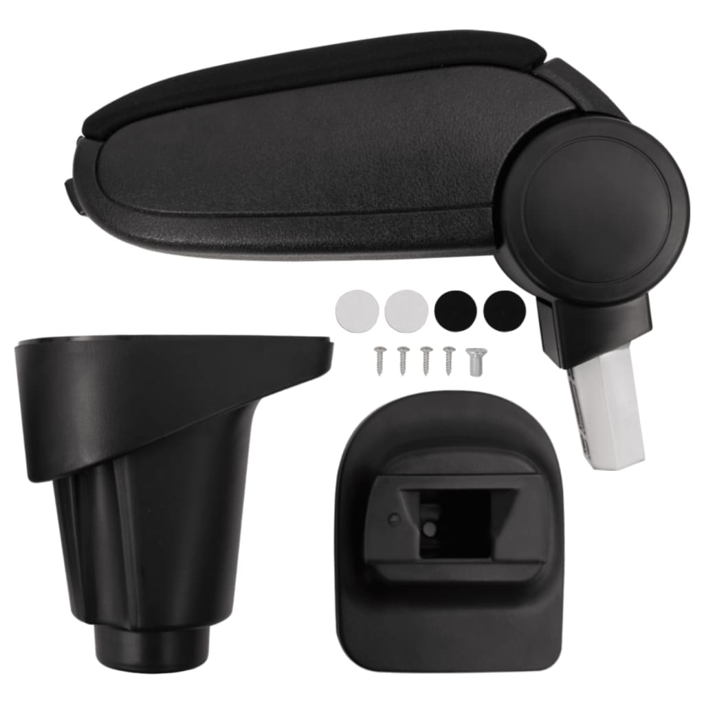 Car Armrest Black 14x35x(37-53) cm ABS - Tyrell & Tyrell