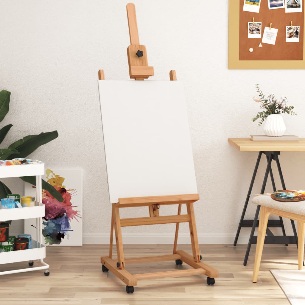 Easel Stand 55x53.5x178 cm Solid Beech Wood - Casper Homes