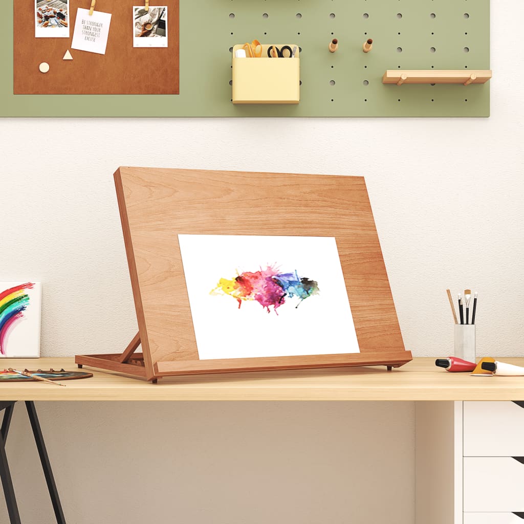 Table Easel 65x48x7 cm Solid Beech Wood - Sid & Sam