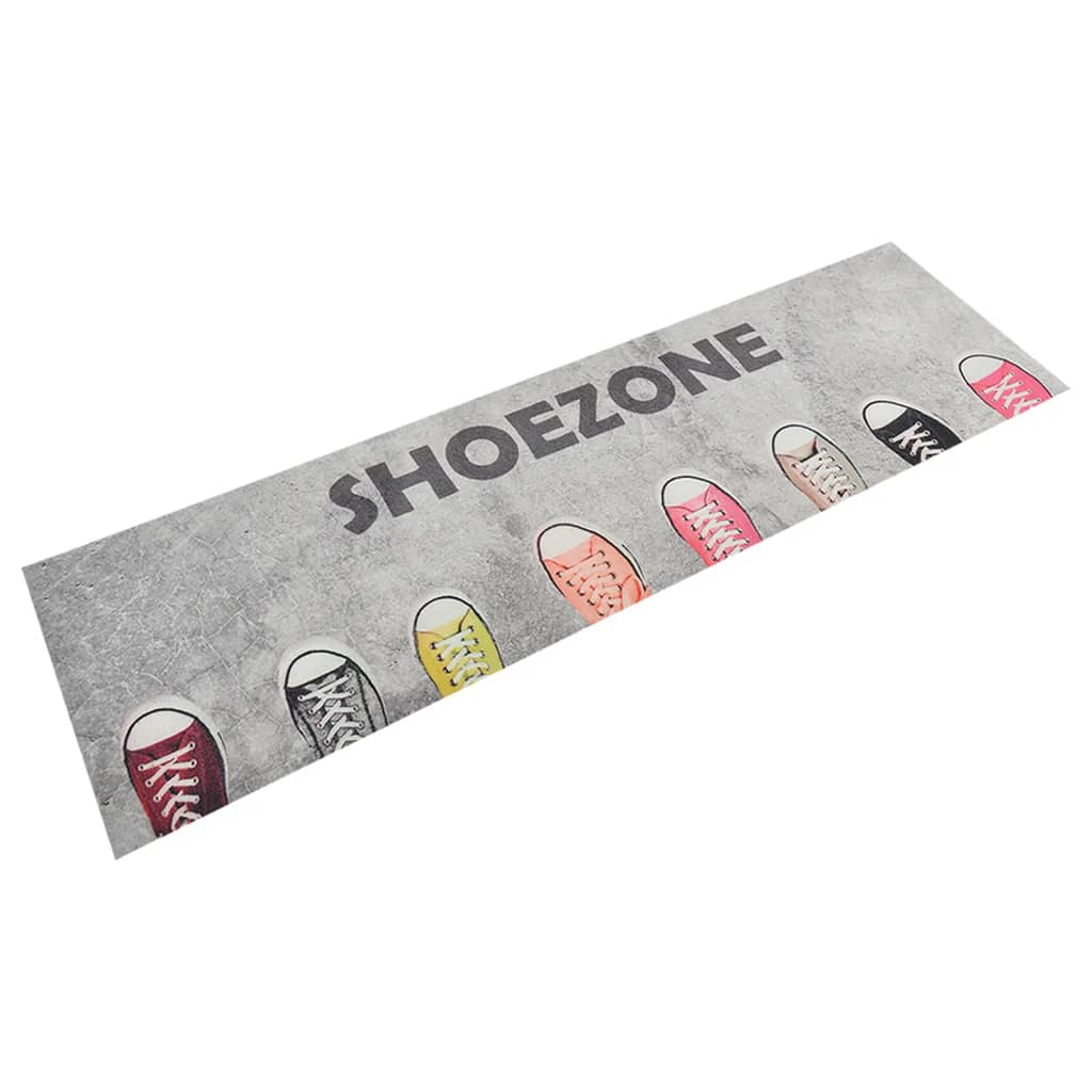 Kitchen Rug Washable Shoezone 45x150 cm Velvet - Decor Base