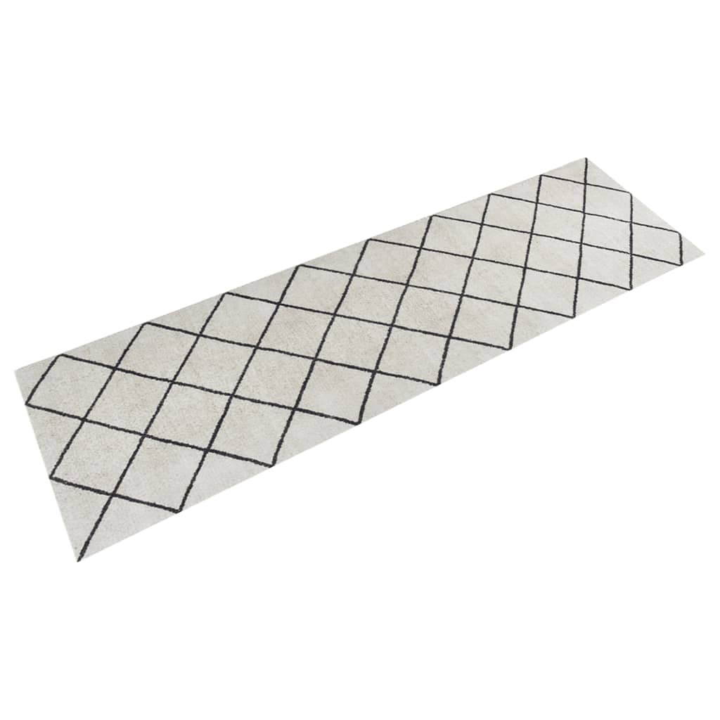 Kitchen Rug Washable Square 45x150 cm Velvet - R and M Furniture