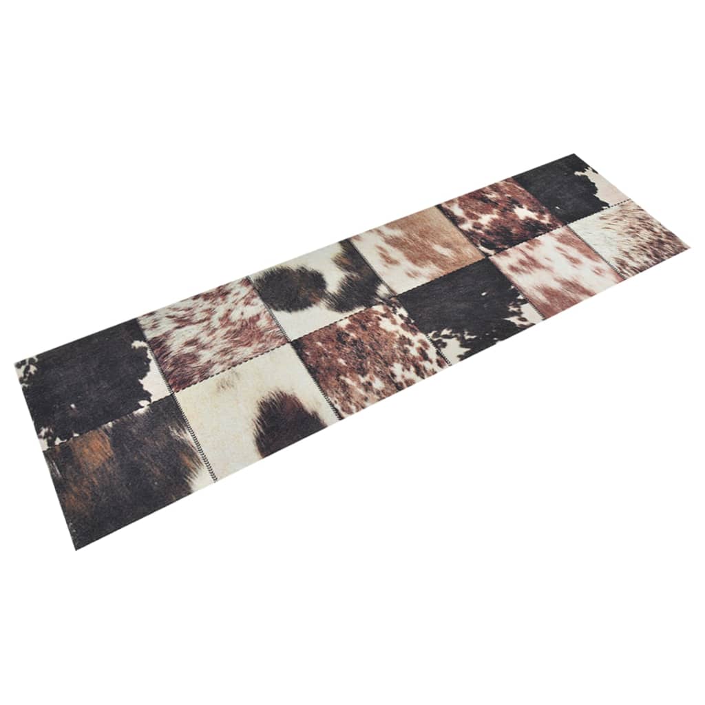 Kitchen Rug Washable Animal Skin 45x150 cm Velvet - Merkel Designers