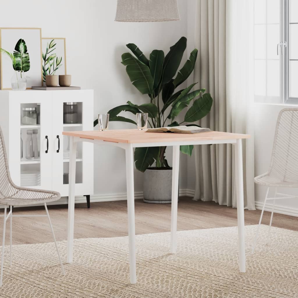 Table Top 70x70x1.5 cm Square Solid Wood Beech - Sid & Sam