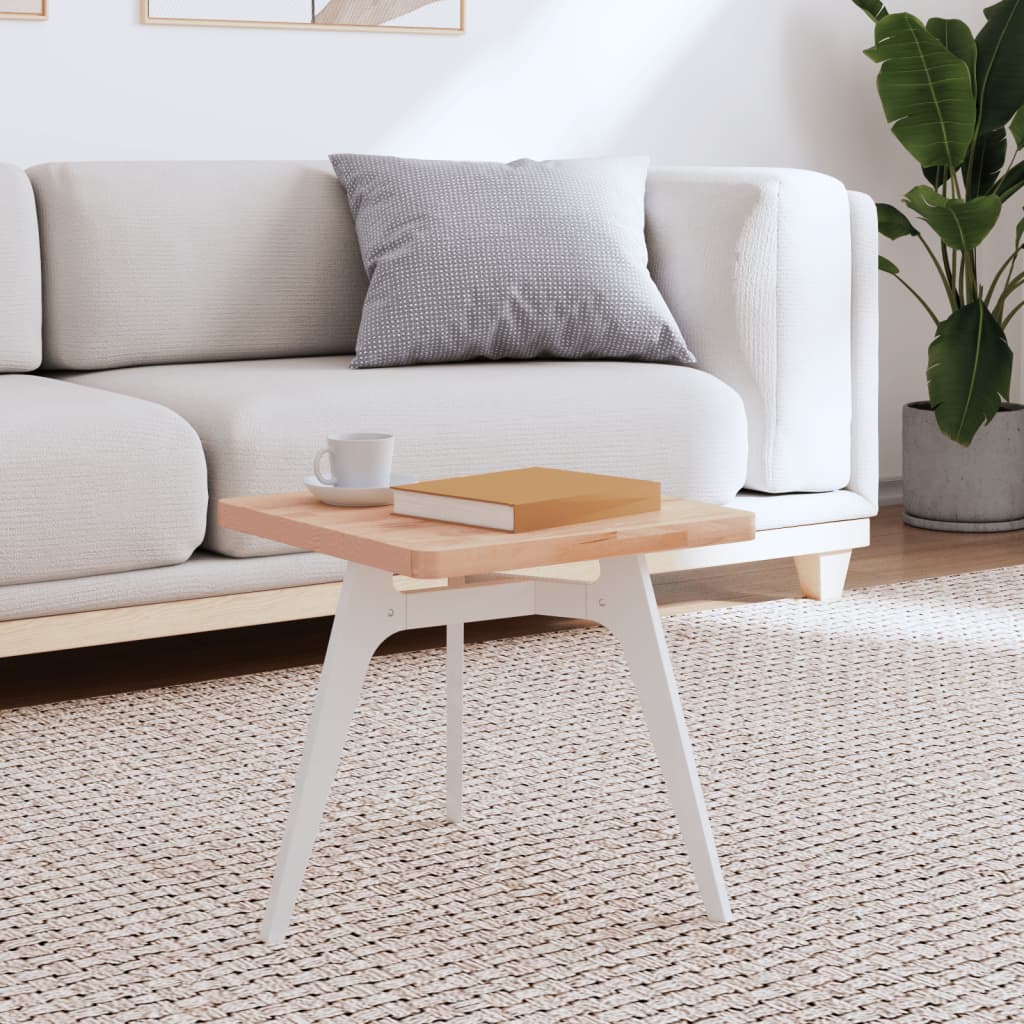 Table Top 40x40x2.5 cm Square Solid Wood Beech - Millennium Furniture