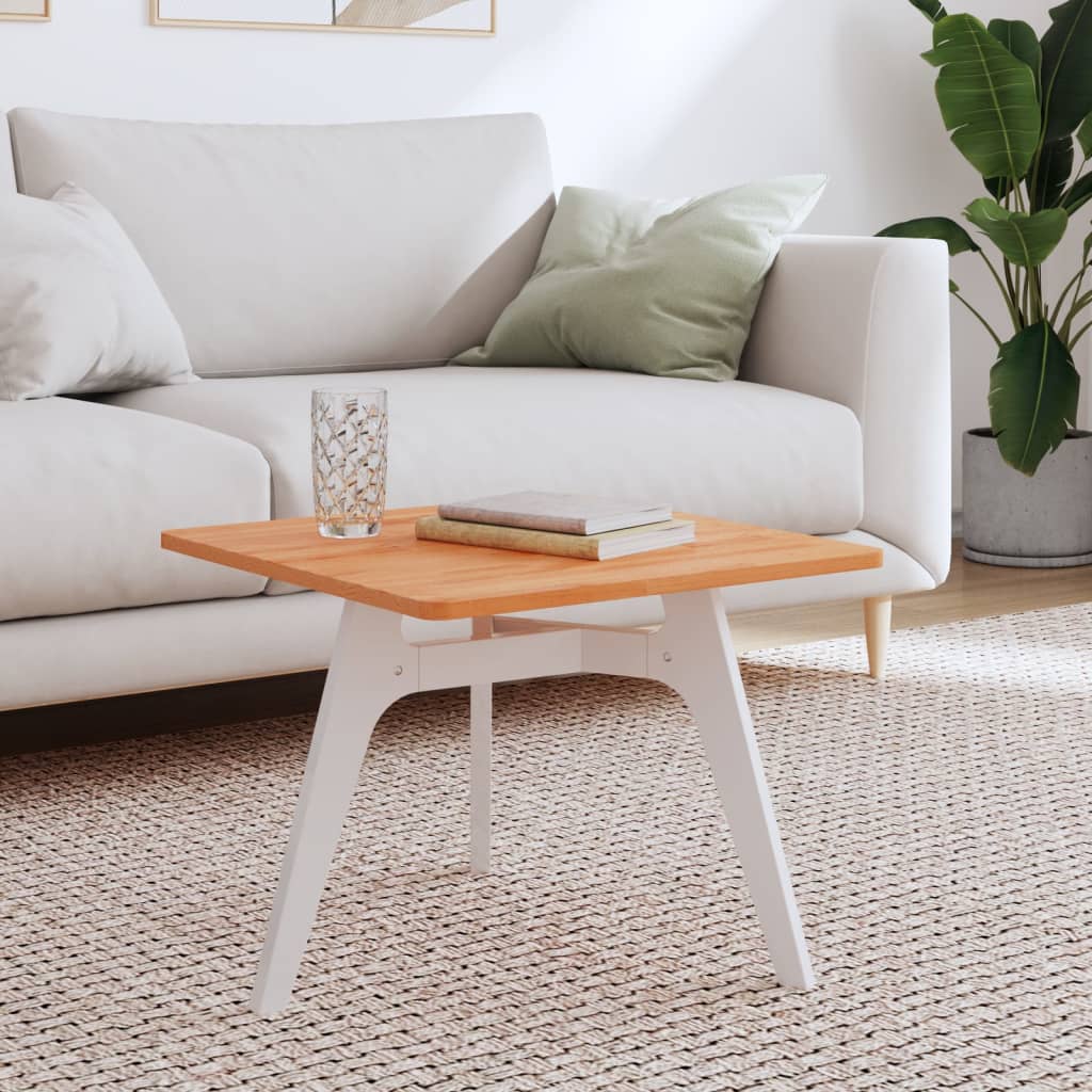 Table Top 50x50x1.5 cm Square Solid Wood Beech - Casper Homes