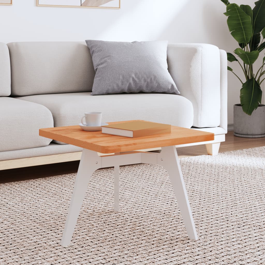 Table Top 50x50x2.5 cm Square Solid Wood Beech - Tyrell & Tyrell