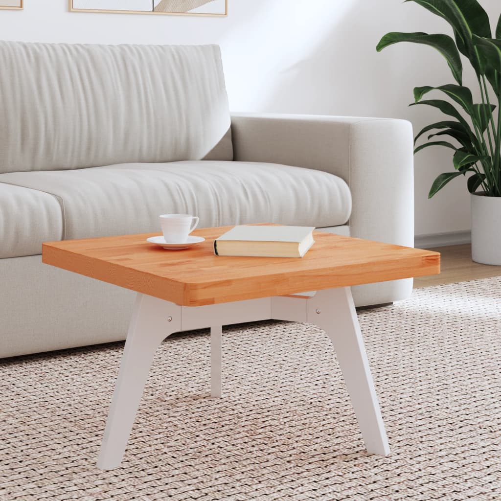 Table Top 60x60x4 cm Square Solid Wood Beech - Millennium Furniture