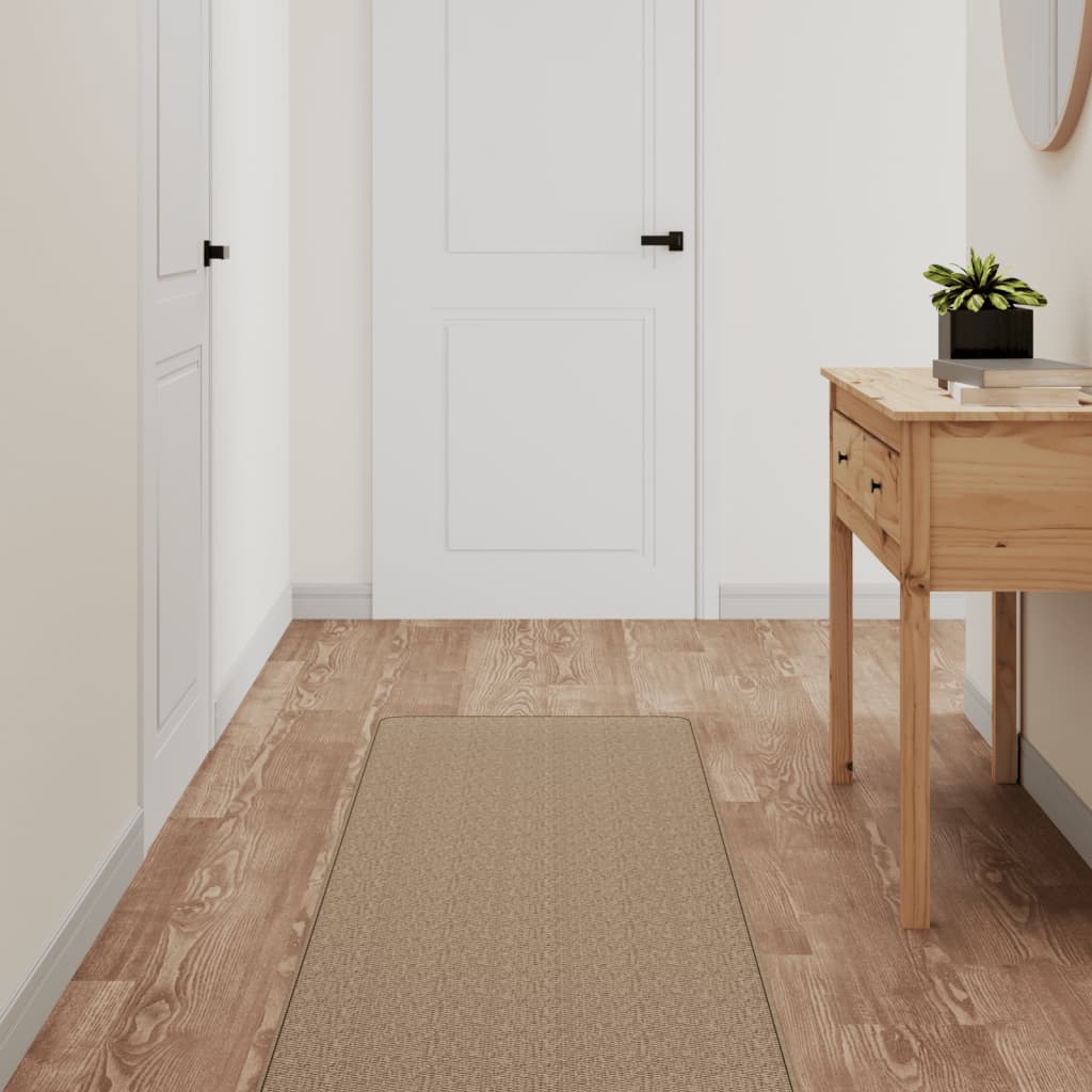 Carpet Runner Sisal Look Sand 50x150 cm - Decor Base