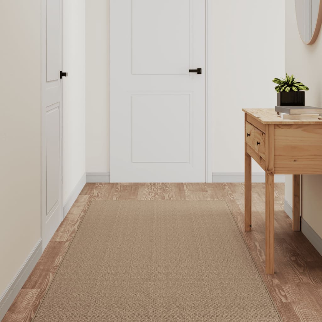 Carpet Runner Sisal Look Sand 80x400 cm - Tyrell & Tyrell