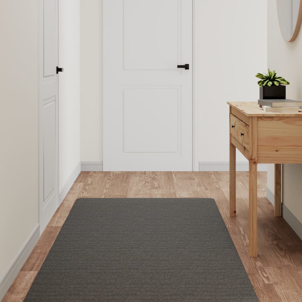 Carpet Runner Anthracite 80x180 cm - R and M Furniture
