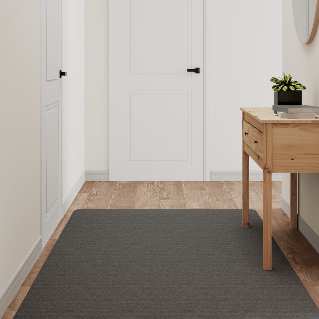 Carpet Runner Anthracite 100x180 cm - Unbeatable Bargains