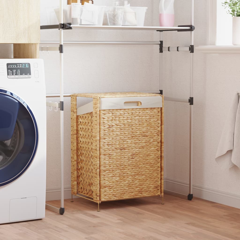 Laundry Basket 44x34x64 cm Water Hyacinth - Tyrell & Tyrell