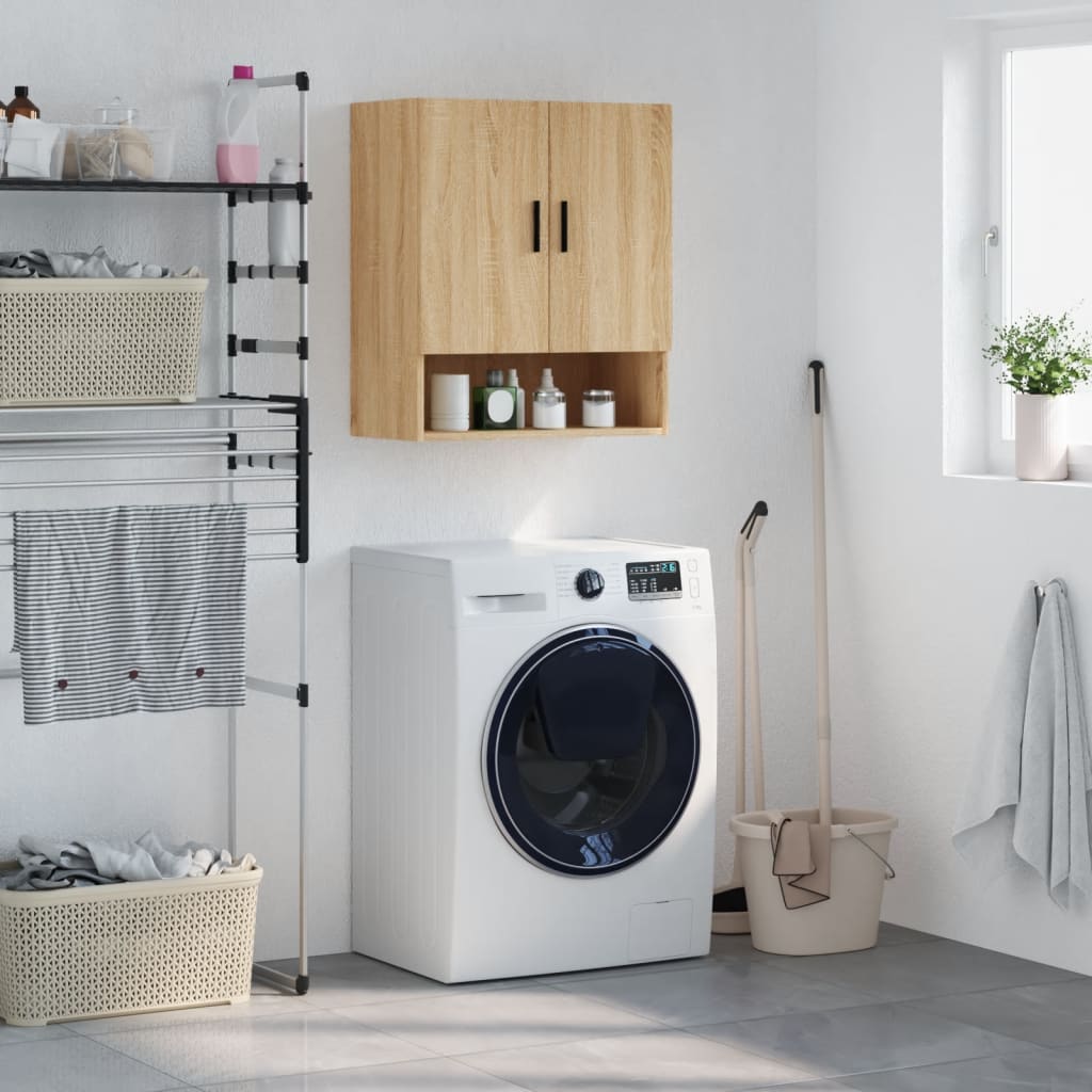 Wall Cabinet Sonoma Oak 60x31x70cm Engineered Wood - Casper Homes