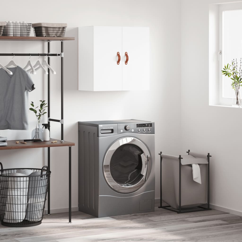 Wall Cabinet White 60x31x60 cm Engineered Wood - Merlin Deals