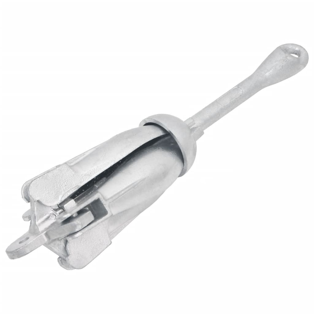 Folding Anchor Silver 1.5 kg Malleable Iron - Style and Chic