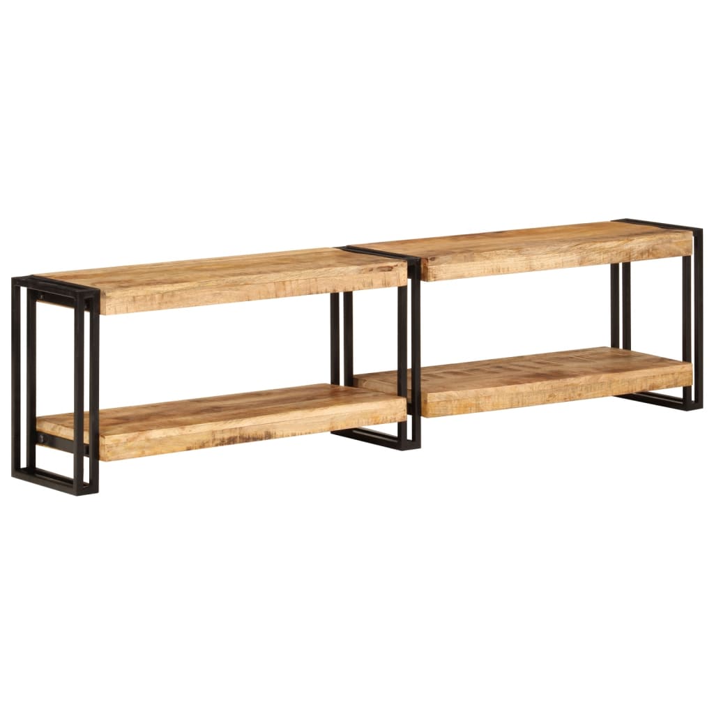 TV Cabinet 160x30x40 cm Solid Wood Mango - Millennium Furniture