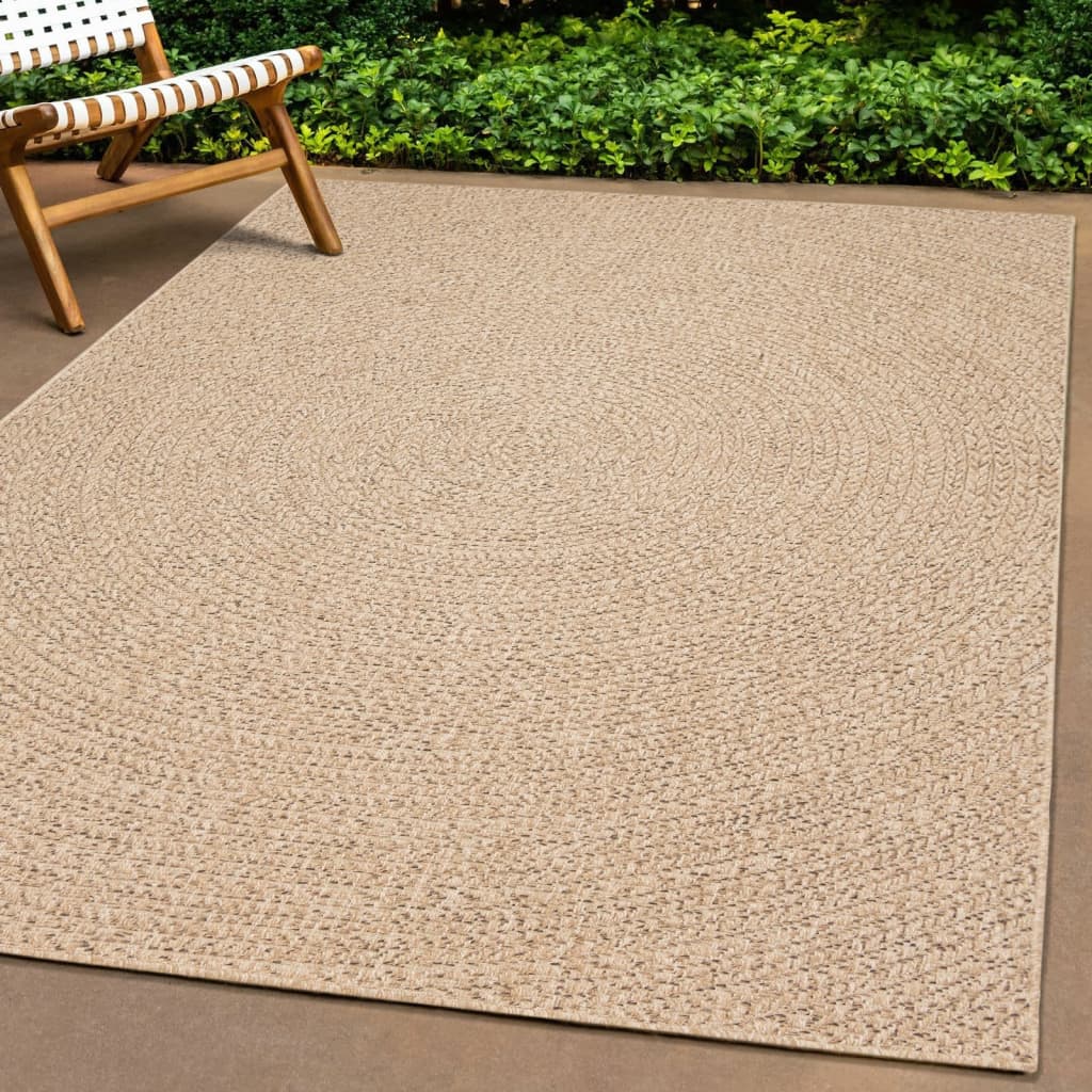Rug 120x170cm Jute Look Indoor and Outdoor - The Home Maker