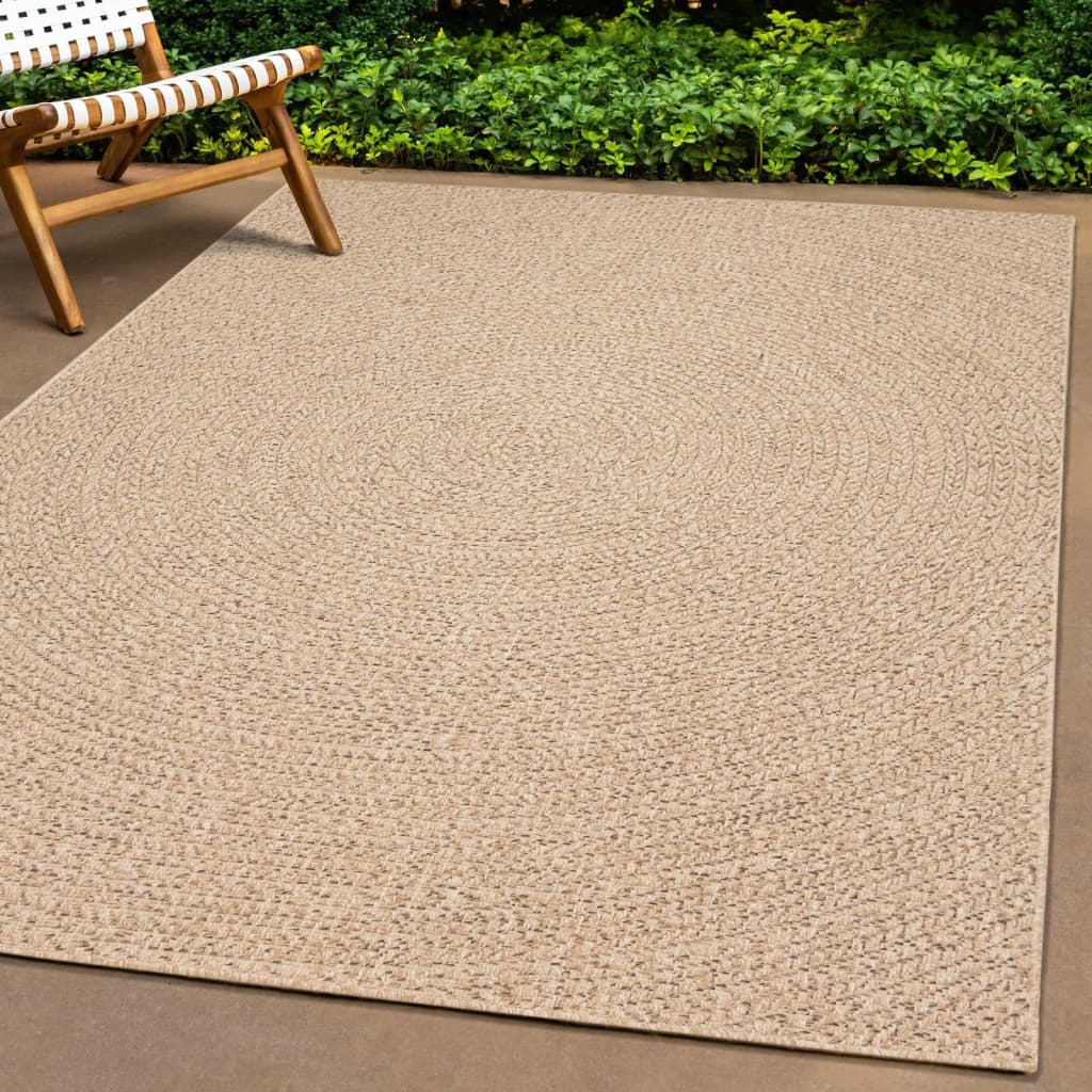 Rug 200x290cm Jute Look Indoor and Outdoor - Sid & Sam