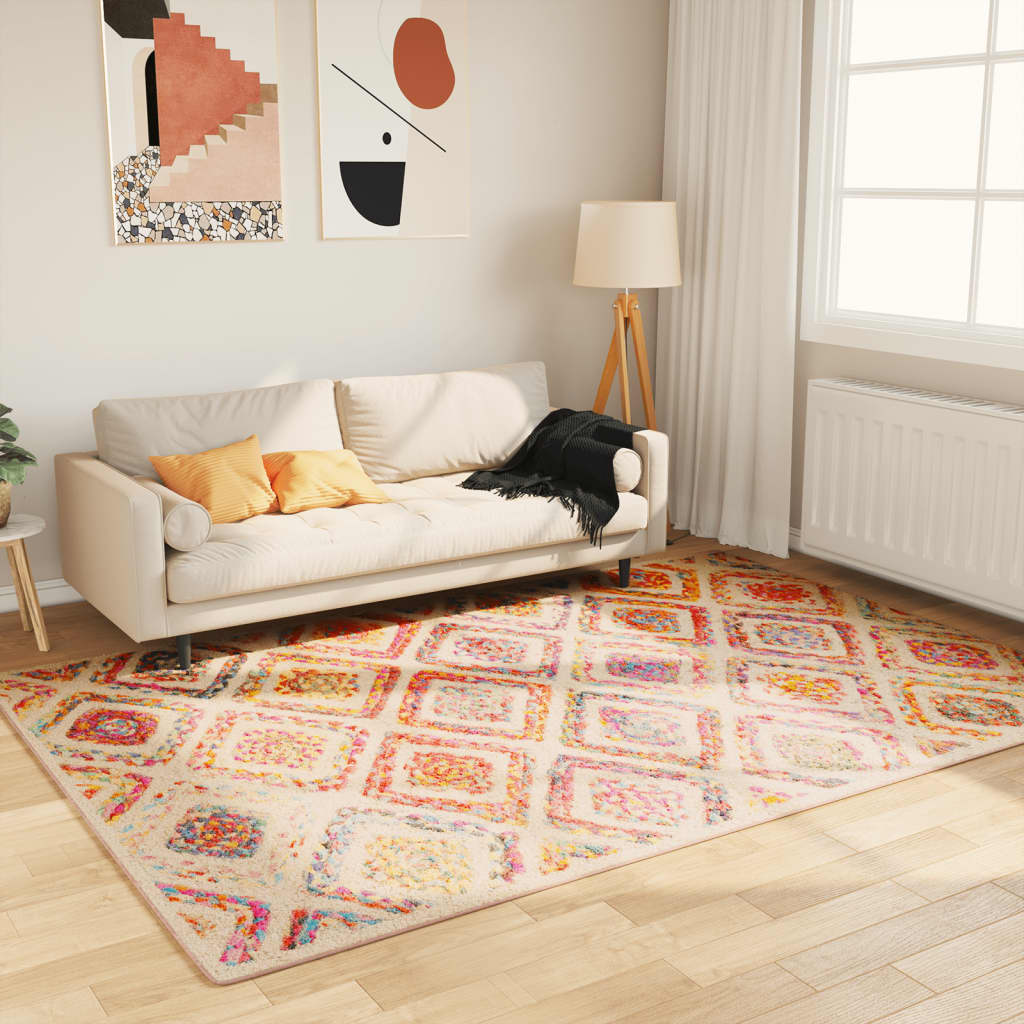 Rug Washable Multicolour 160x230cm Anti Slip - Merkel Designers