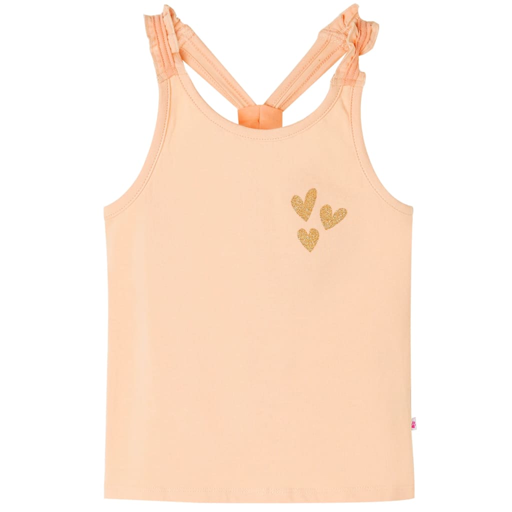 Kids' Tank Top Light Orange 116 - Merlin Deals