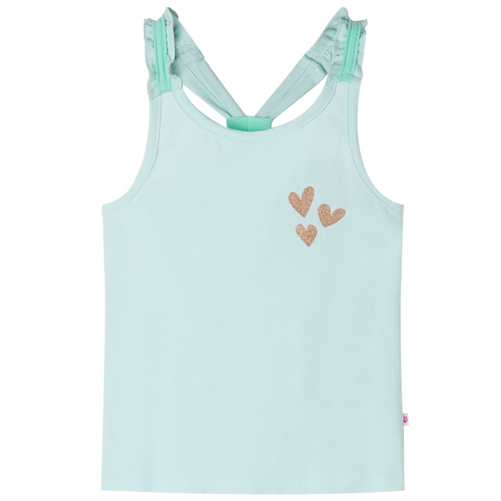 Kids' Tank Top Light Mint 128 - Casper Homes