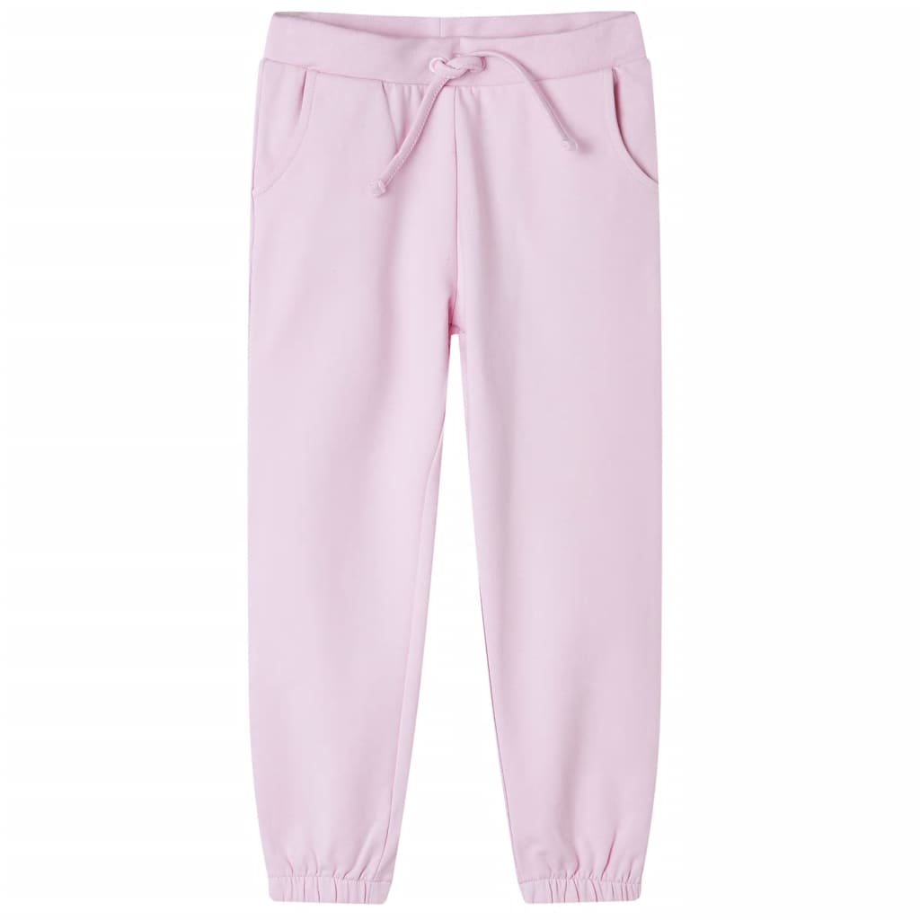 Kids' Sweatpants Light Pink 92 - Unbeatable Bargains