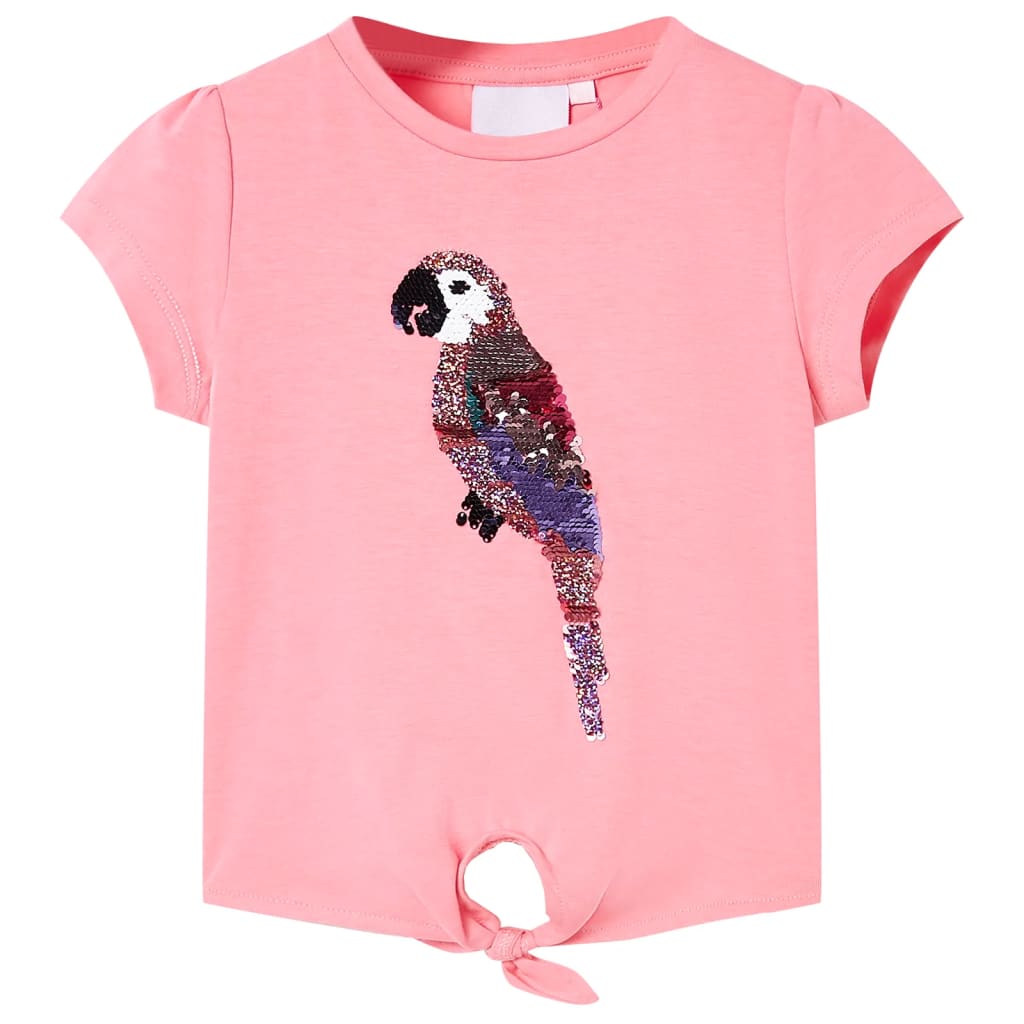 Kids' T-shirt Fluo Pink 128 - All Things Good