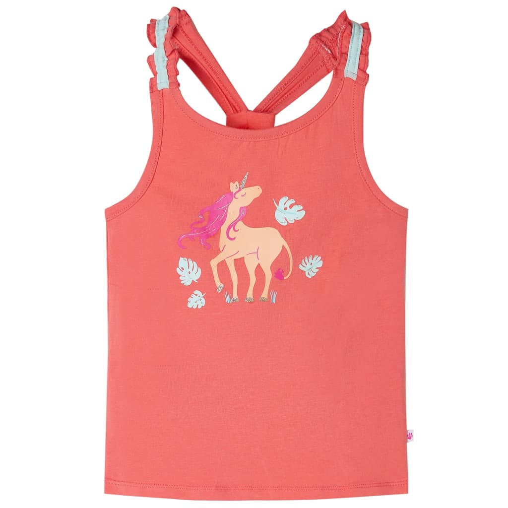 Kids' Tank Top Coral 128 - Casper Homes