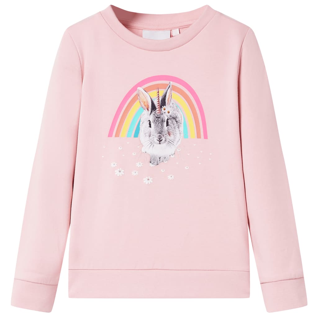 Kids' Sweatshirt Light Pink 128 - Casper Homes