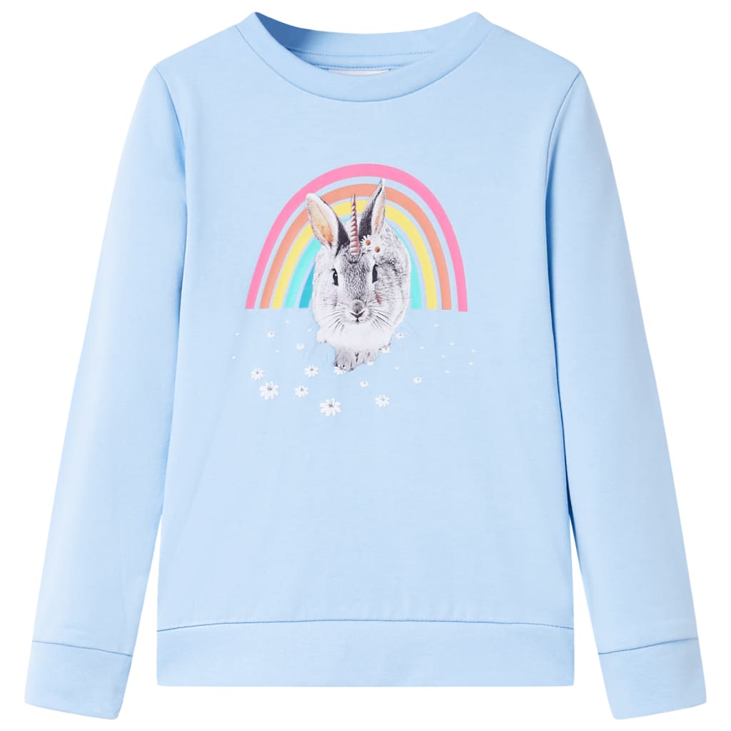 Kids' Sweatshirt Light Blue 104 - Direct Imports