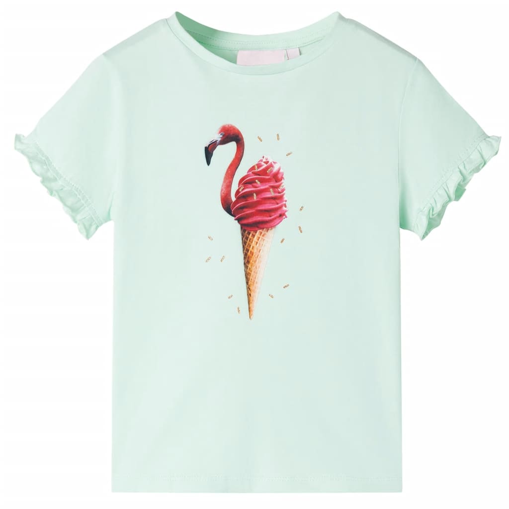 Kids' T-shirt Light Mint 128 - Merlin Deals